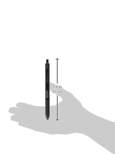 Paper Mate InkJoy Black Gel Pens, Medium Point (0.7 mm), Comfort Grip, 10 Count, Fast Dry Ink, Ideal for Smooth Writing