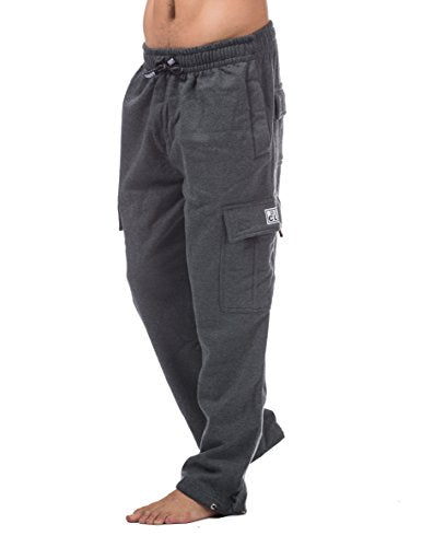 Pro Club Men's Heavyweight Fleece Cargo Pants