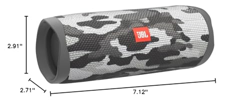 JBL FLIP 5, Waterproof Portable Bluetooth Speaker, Black, Small