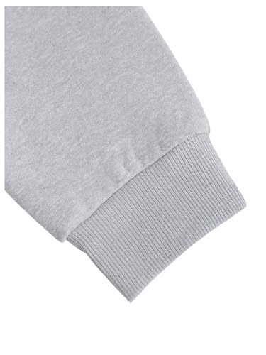 SOLY HUX Graphic Hoodies for Women Letter Print Drawstring Hooded Sweatshirt Long Sleeve Fall Pullover Tops with Pocket