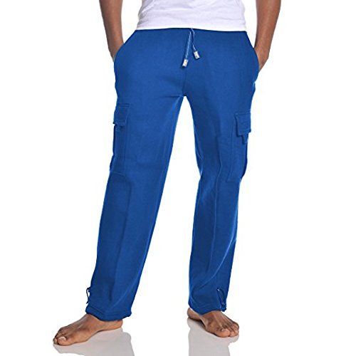 Pro Club Men's Heavyweight Fleece Cargo Pants