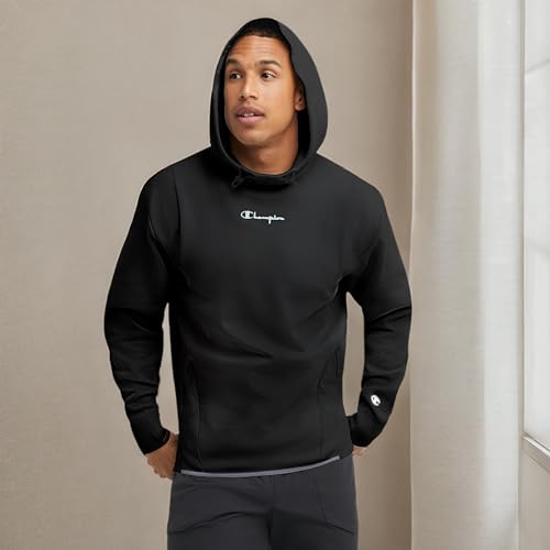 Champion Men's Hoodie, Midweight T-shirt Hoodie, Soft and Comfortable T-shirt Hoodie for Men