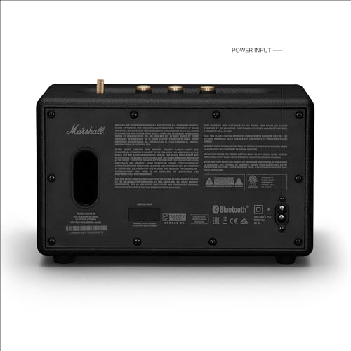 Marshall Acton III Bluetooth Home Speaker, Black