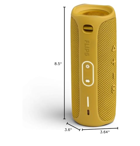 JBL FLIP 5, Waterproof Portable Bluetooth Speaker, Black, Small