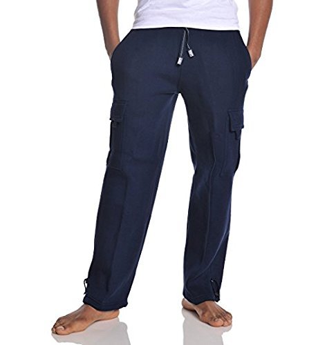 Pro Club Men's Heavyweight Fleece Cargo Pants