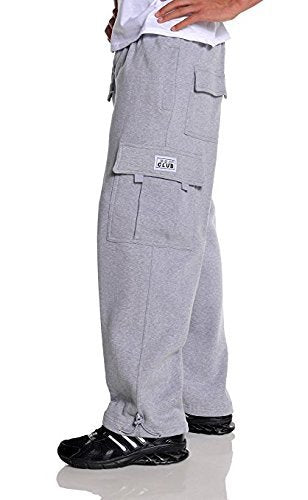 Pro Club Men's Heavyweight Fleece Cargo Pants