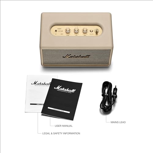 Marshall Acton III Bluetooth Home Speaker, Black