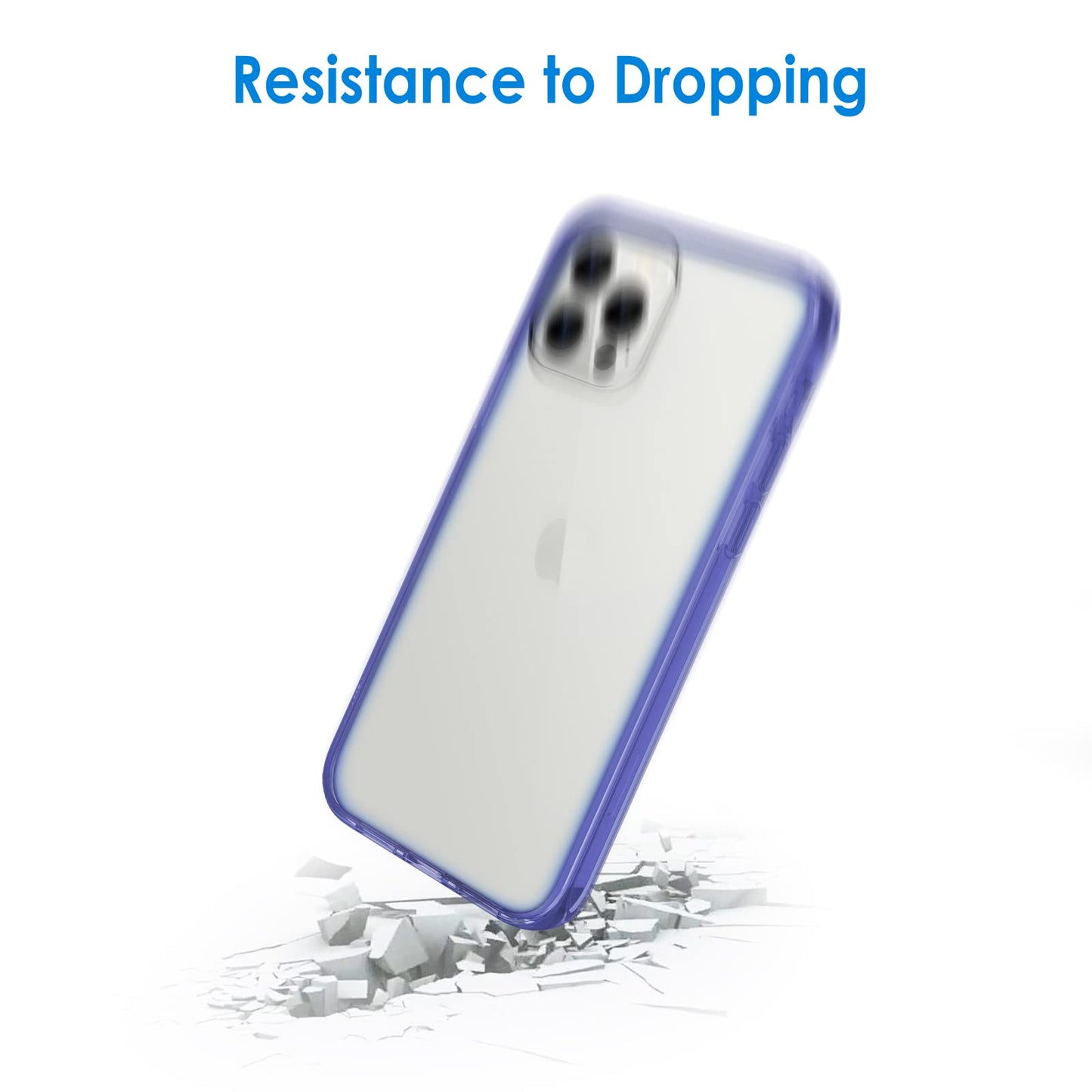 JETech Case for iPhone 12/12 Pro 6.1-Inch, Non-Yellowing Shockproof Phone Bumper Cover, Anti-Scratch Clear Back (HD Clear)
