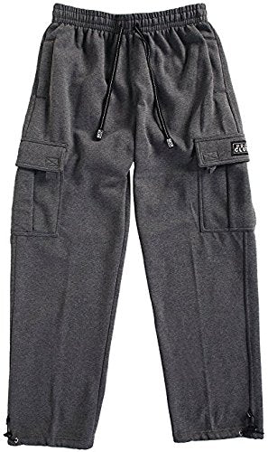 Pro Club Men's Heavyweight Fleece Cargo Pants
