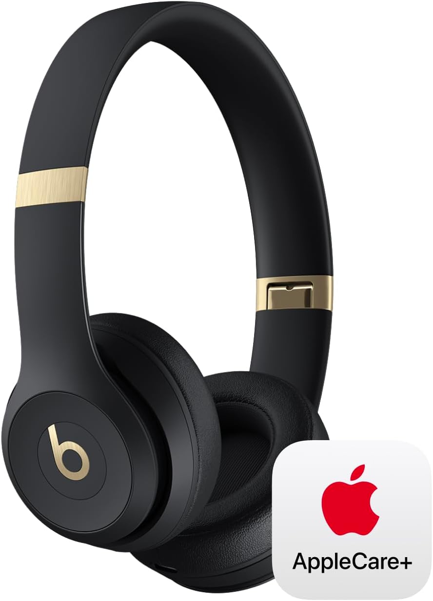 Beats Solo 4 - Wireless Bluetooth On-Ear Headphones, Apple & Android Compatible, Up to 50 Hours of Battery Life - Matte Black