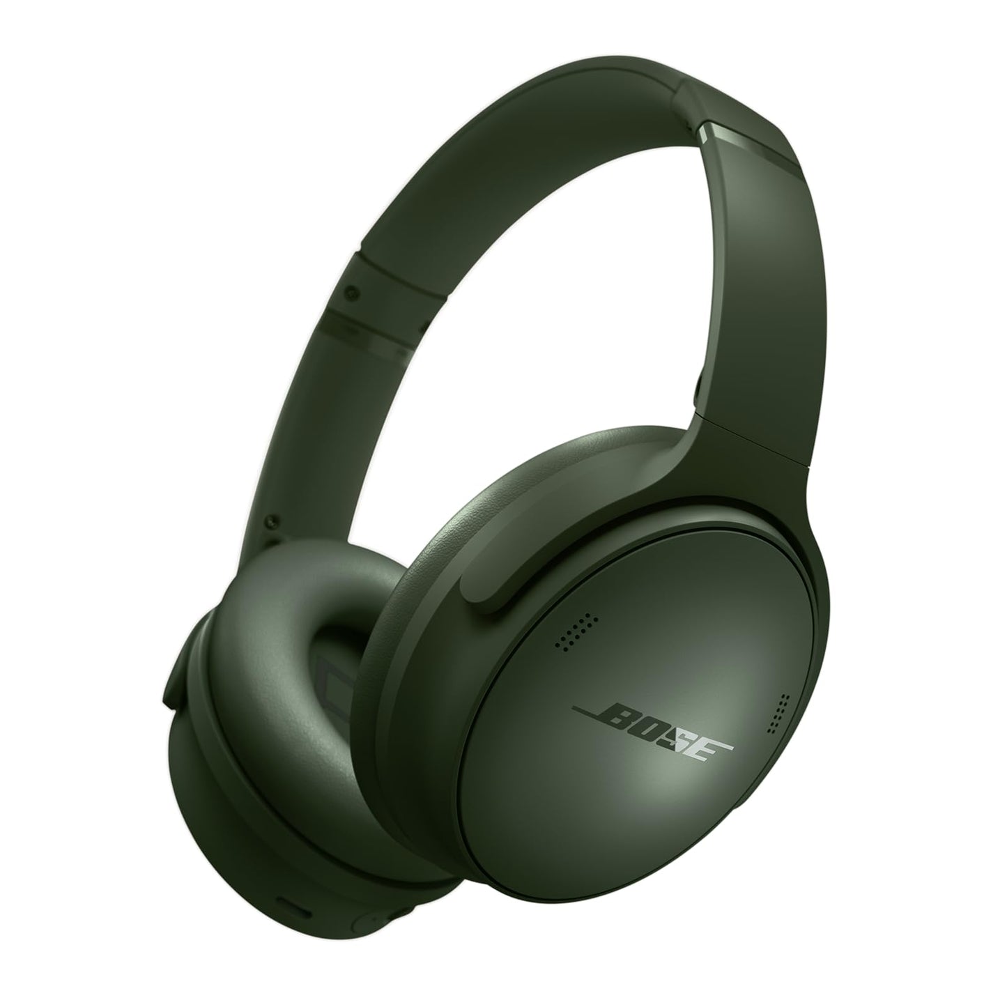 Bose QuietComfort Bluetooth Headphones, Wireless Headphones, Over Ear Noise Cancelling Headphones with Mic, Up To 24 Hours of Battery Life, White Smoke