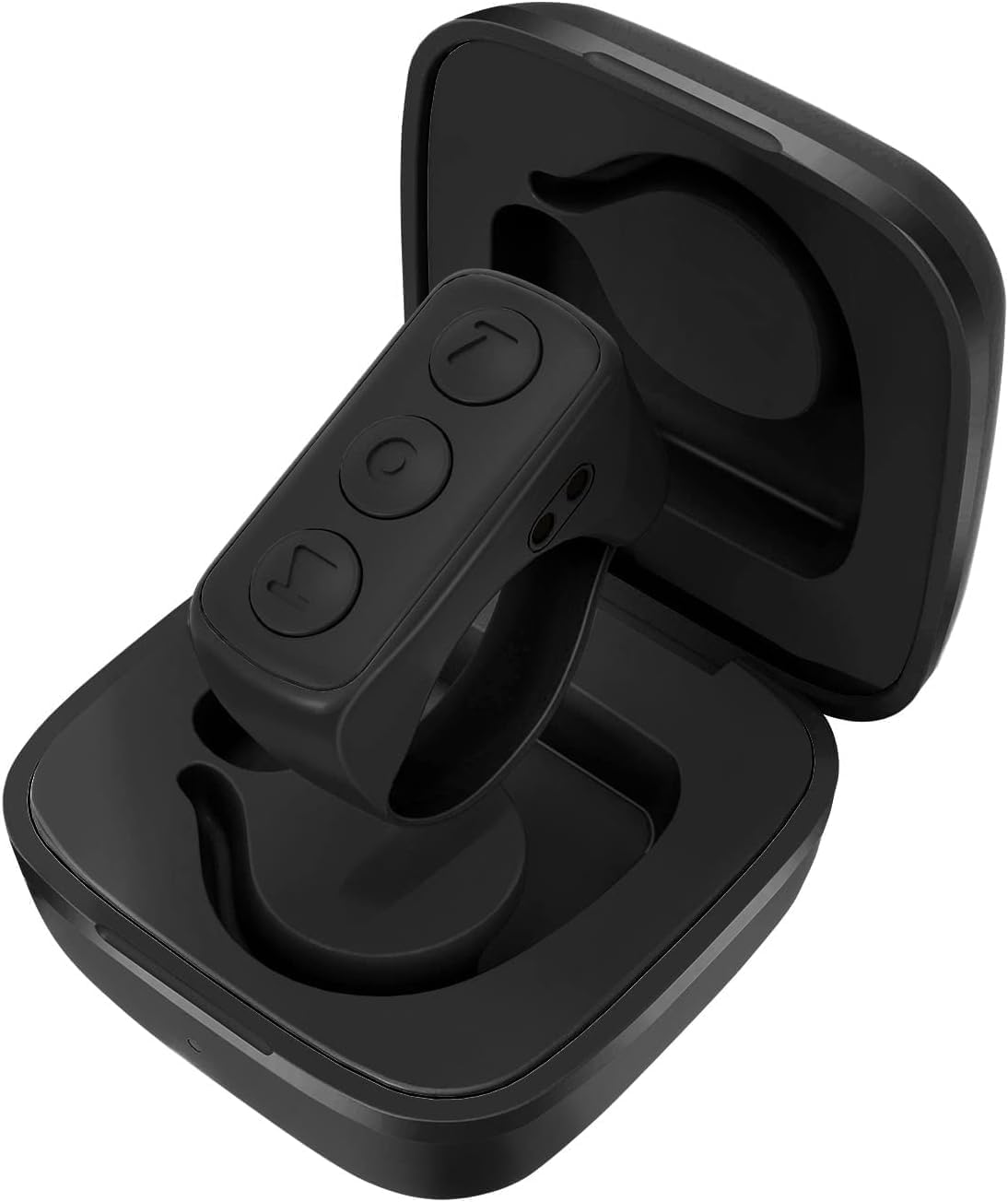 Remote Control for TikTok, Page Turner for Kindle App, Bluetooth Camera Video Recording Remote, Scrolling Ring for TIK Tok, iPhone, iPad, iOS, Android - Pink