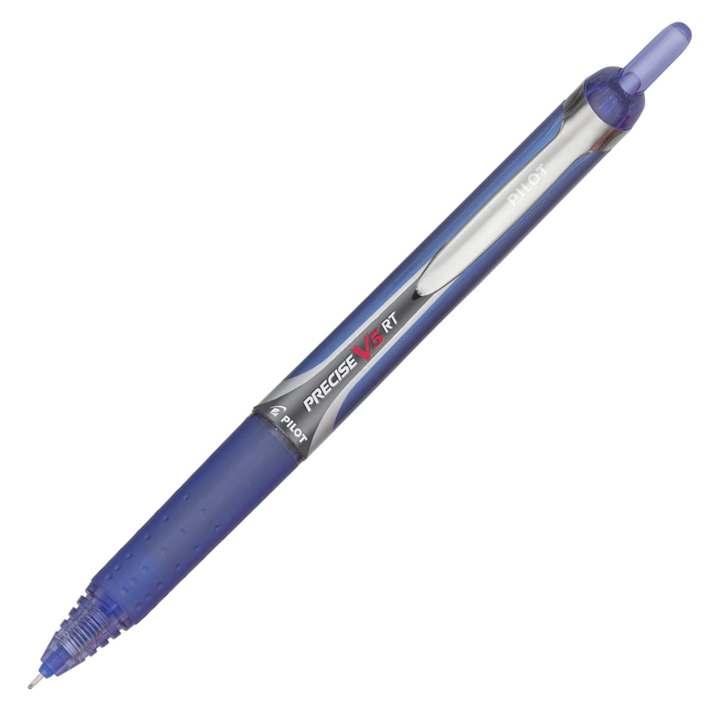 Pilot, Precise V5 RT Refillable & Retractable Rolling Ball Pens, Extra Fine Point 0.5 mm, Assorted Colors, Pack of 12