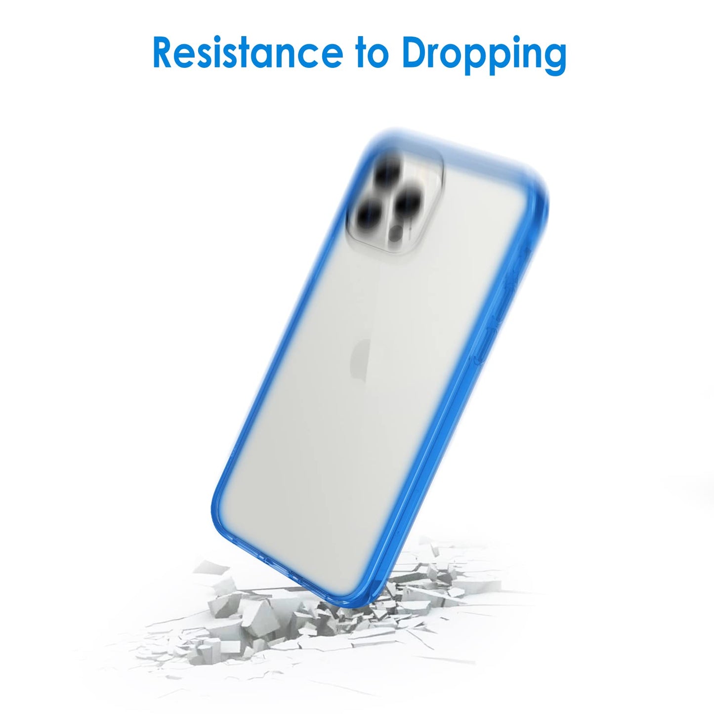 JETech Case for iPhone 12/12 Pro 6.1-Inch, Non-Yellowing Shockproof Phone Bumper Cover, Anti-Scratch Clear Back (HD Clear)