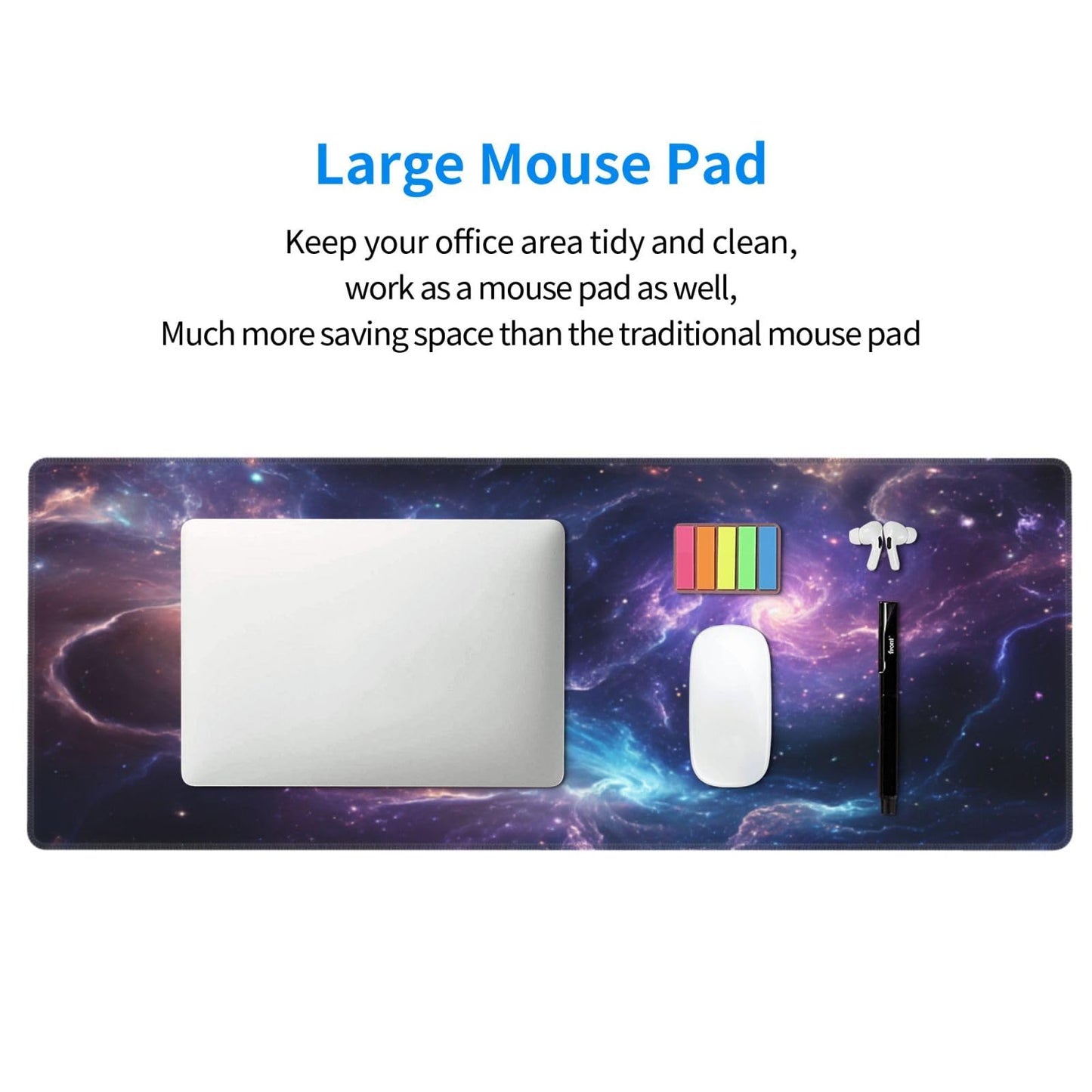 Japanese Mouse Pad, Large Japanese Desk Mat, XL Anime Gaming Keyboard Mat, Non-Slip Rubber Base, Big Extended Desk Protector for Home Office, 31.5”x11.8”