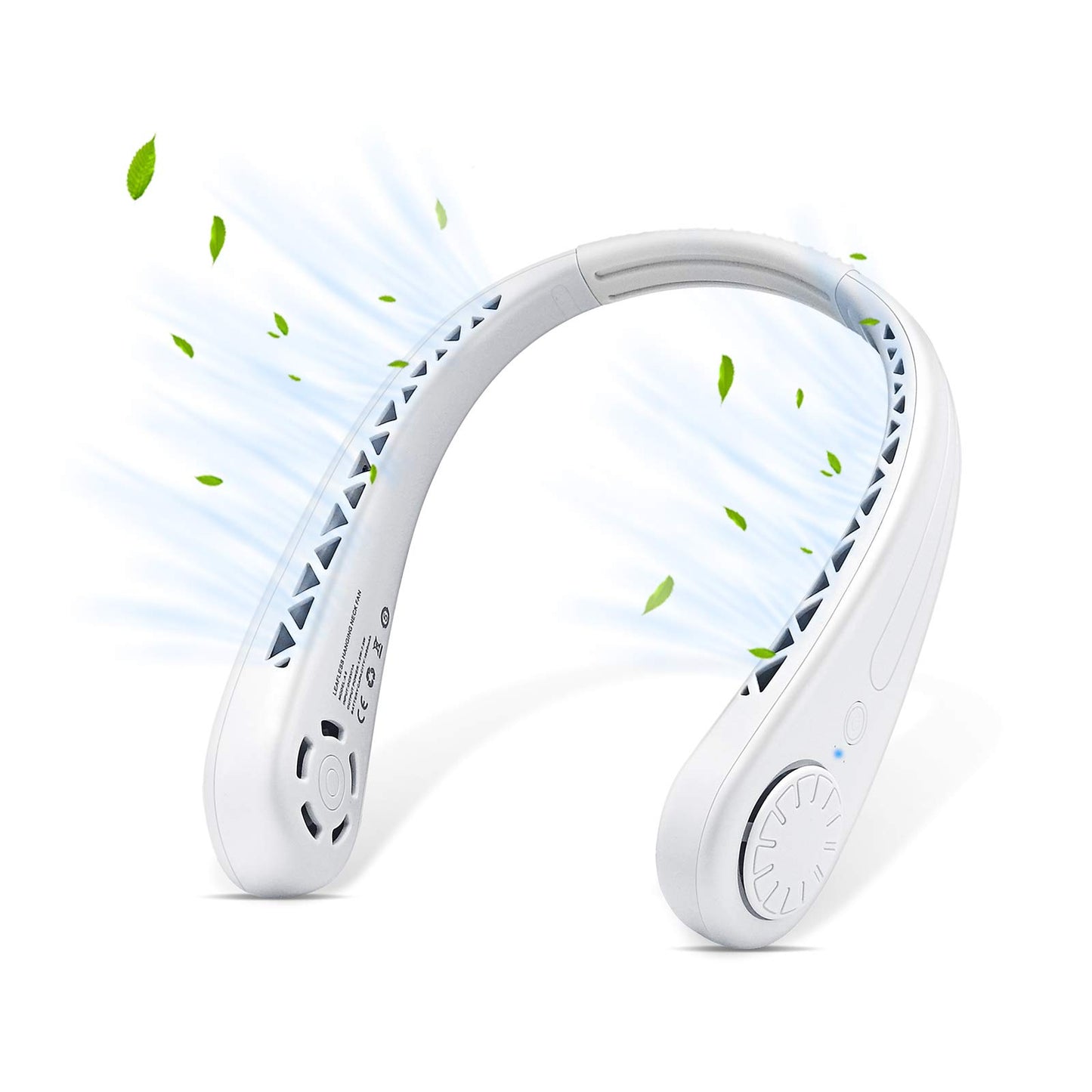 DGLK The Portable Neck Fan From Popular Earphone Design,The Leafless Neck Fan Perfect For Personal Fan，with Features，Mini Fan, Ultra-Quiet, Battery Powered Fan, Suitable For Outdoor Sports