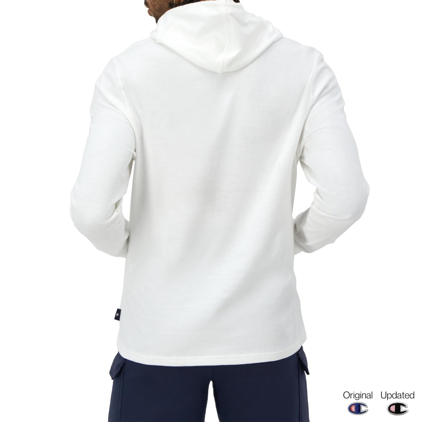 Champion Men's Hoodie, Midweight T-shirt Hoodie, Soft and Comfortable T-shirt Hoodie for Men
