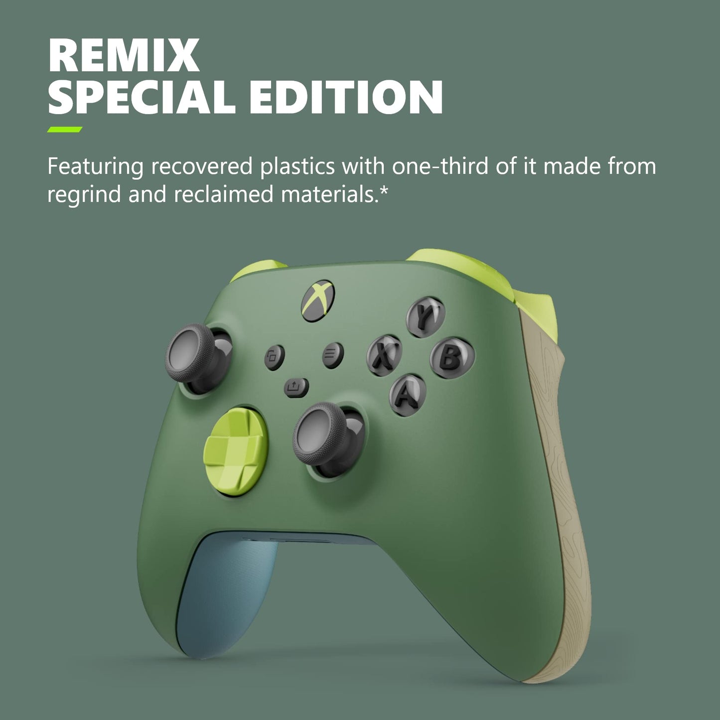 Xbox Special Edition Wireless Gaming Controller – Mineral Camo – Xbox Series X|S, Xbox One, Windows PC, Android, and iOS