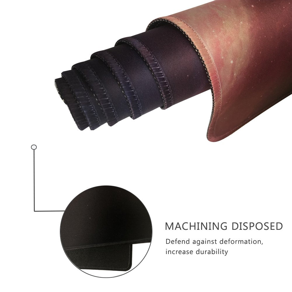 XXL Professional Large Mouse Pad & Computer Game Mouse Mat (35.4x15.7x0.1IN, Map) (90 * 40 Map)