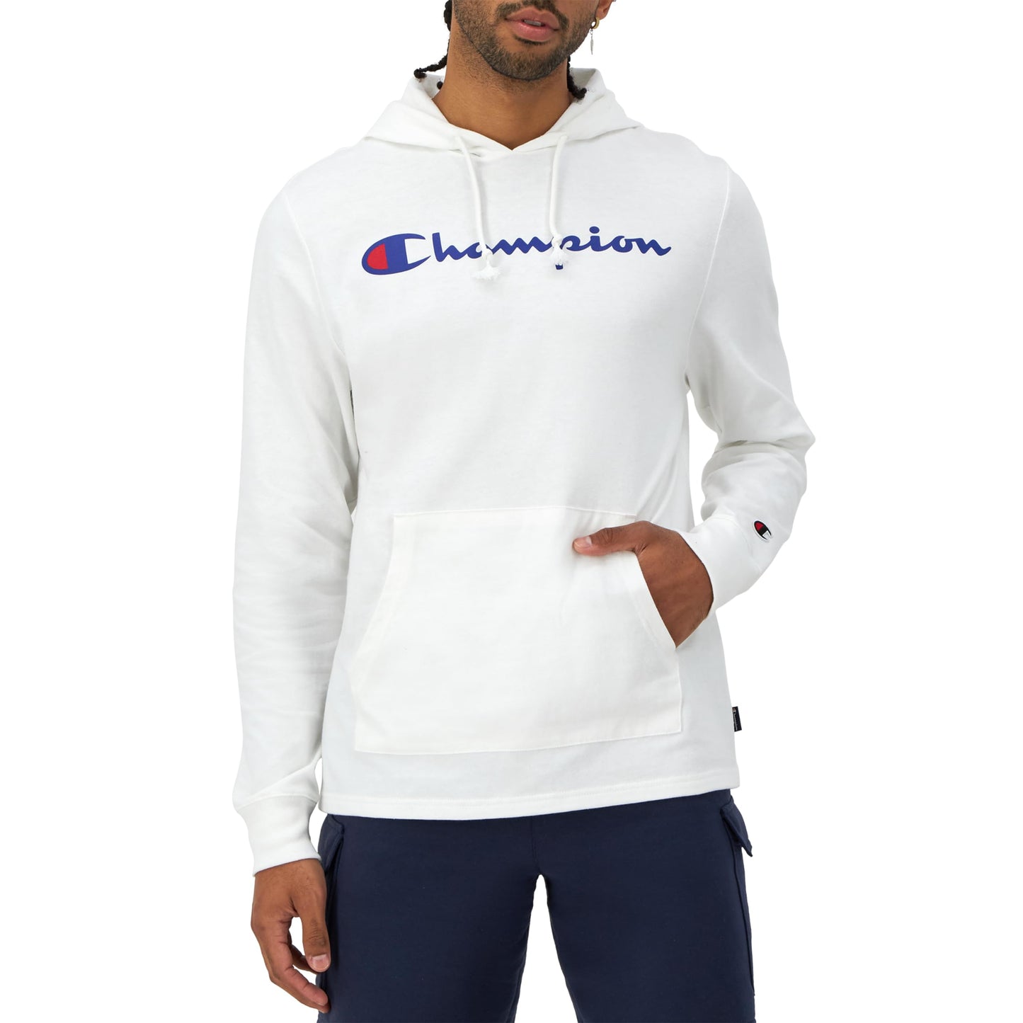 Champion Men's Hoodie, Midweight T-shirt Hoodie, Soft and Comfortable T-shirt Hoodie for Men