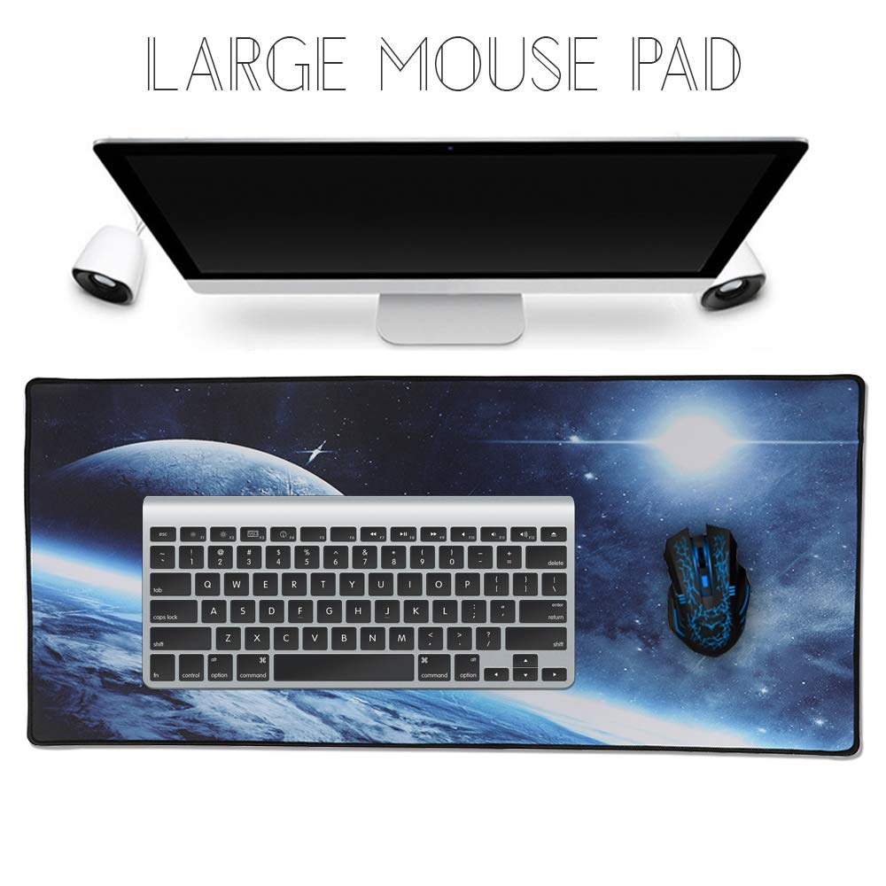 XXL Professional Large Mouse Pad & Computer Game Mouse Mat (35.4x15.7x0.1IN, Map) (90 * 40 Map)