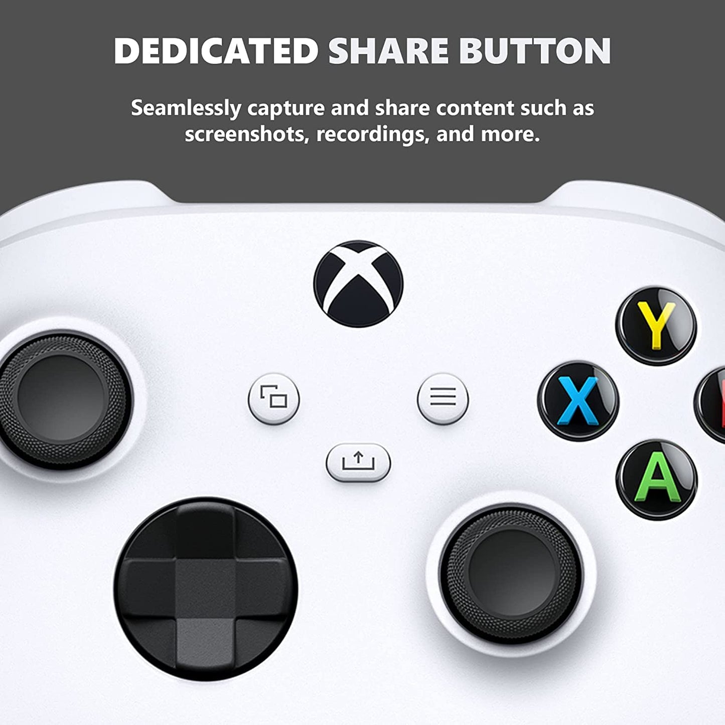 Xbox Core Wireless Gaming Controller – Carbon Black Series X|S, One, Windows PC, Android, and iOS