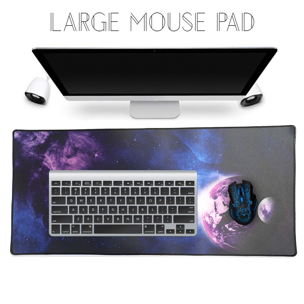 XXL Professional Large Mouse Pad & Computer Game Mouse Mat (35.4x15.7x0.1IN, Map) (90 * 40 Map)
