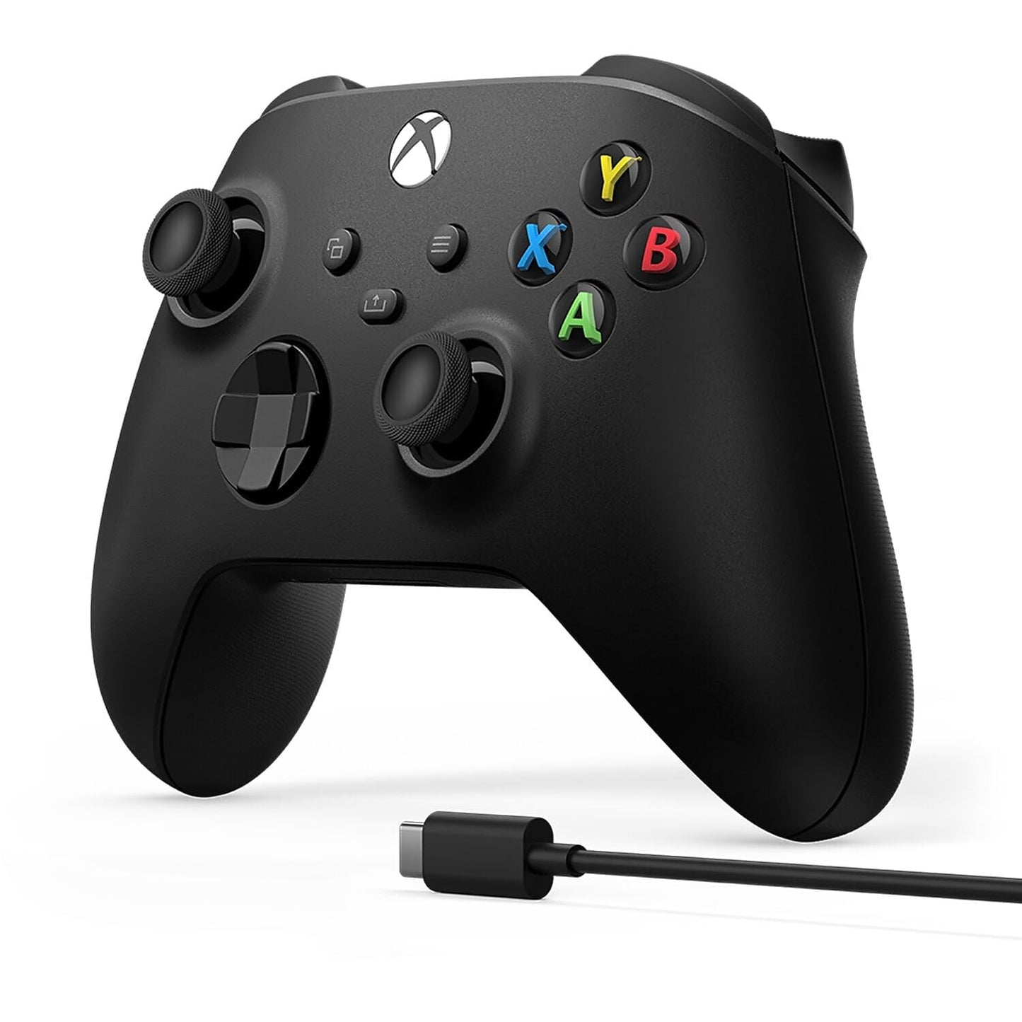 Xbox Core Wireless Gaming Controller – Carbon Black Series X|S, One, Windows PC, Android, and iOS