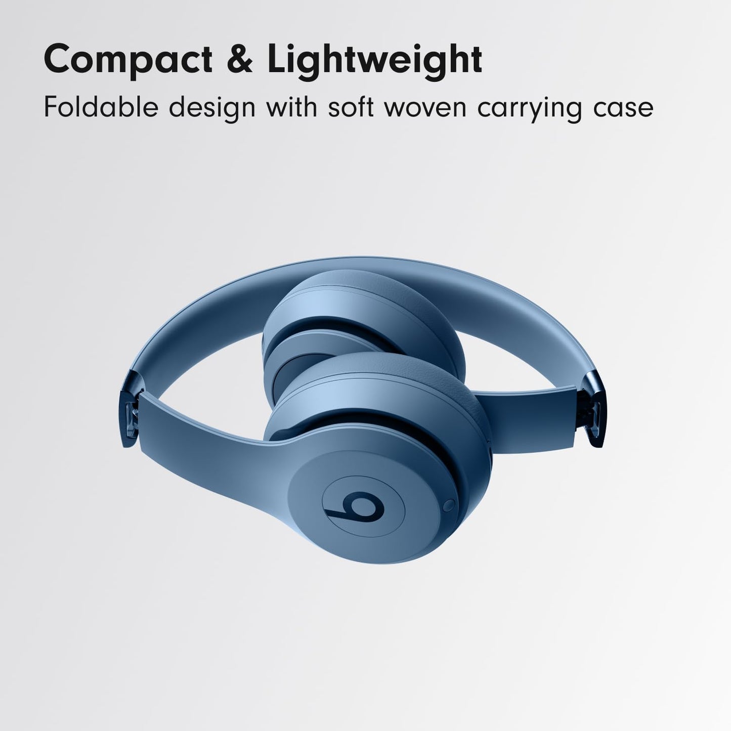 Beats Solo 4 - Wireless Bluetooth On-Ear Headphones, Apple & Android Compatible, Up to 50 Hours of Battery Life - Matte Black