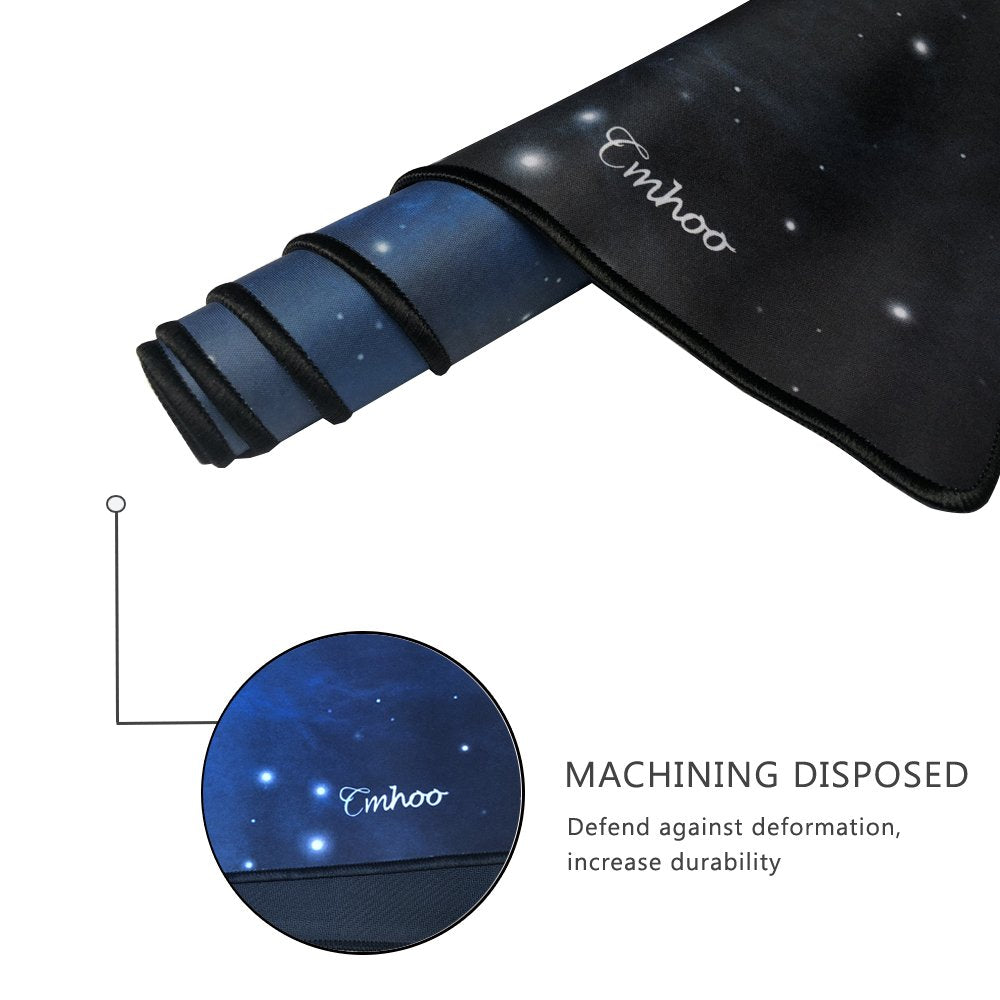 XXL Professional Large Mouse Pad & Computer Game Mouse Mat (35.4x15.7x0.1IN, Map) (90 * 40 Map)