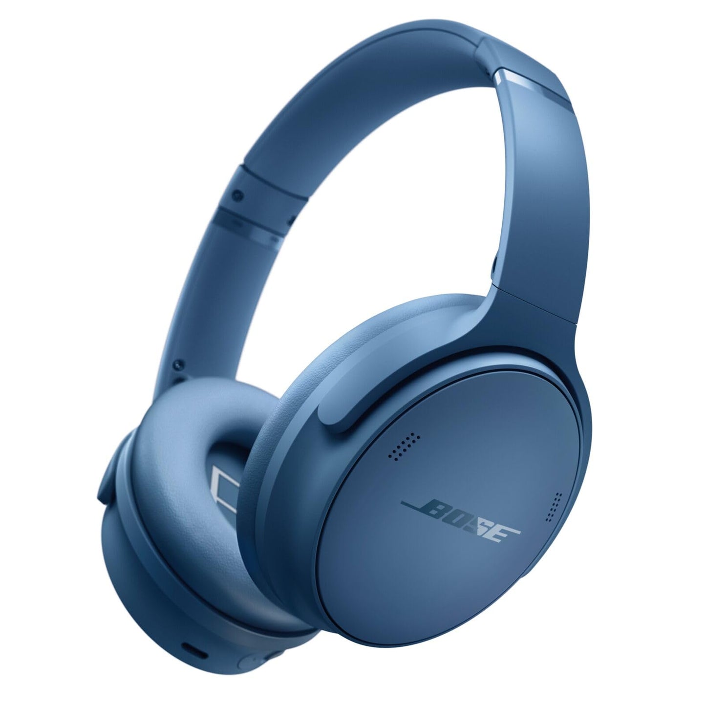 Bose QuietComfort Bluetooth Headphones, Wireless Headphones, Over Ear Noise Cancelling Headphones with Mic, Up To 24 Hours of Battery Life, White Smoke