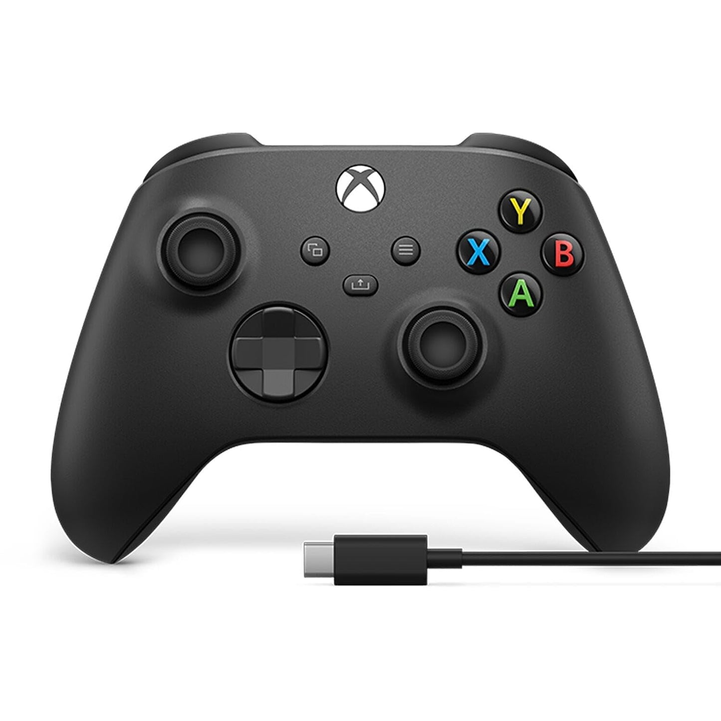 Xbox Core Wireless Gaming Controller – Carbon Black Series X|S, One, Windows PC, Android, and iOS