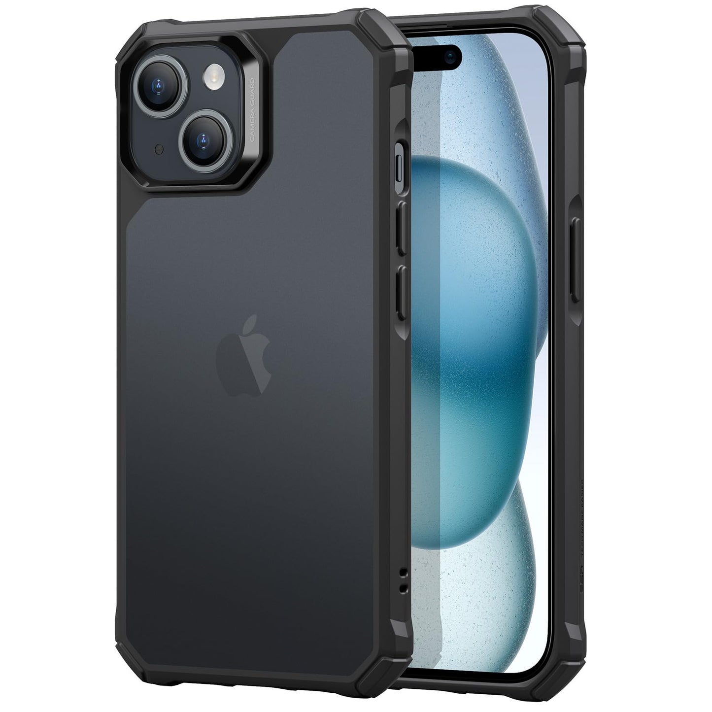 ESR Air Armor Case, Compatible with iPhone 13 Pro Max Case, Military-Grade Drop Protection, Shock-Absorbing Corners, Yellowing-Resistant Hard Back, Scratch Resistant, Clear