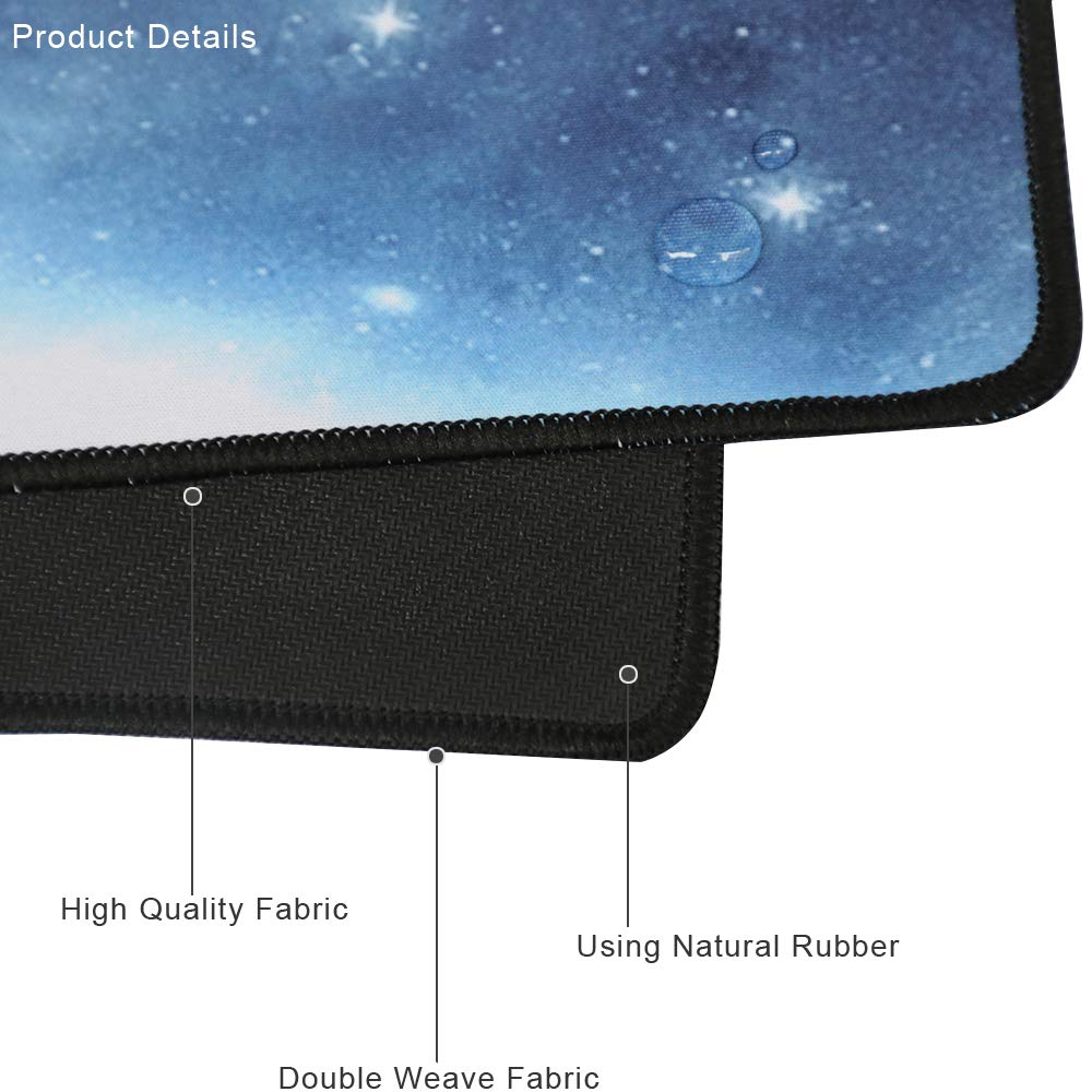 XXL Professional Large Mouse Pad & Computer Game Mouse Mat (35.4x15.7x0.1IN, Map) (90 * 40 Map)