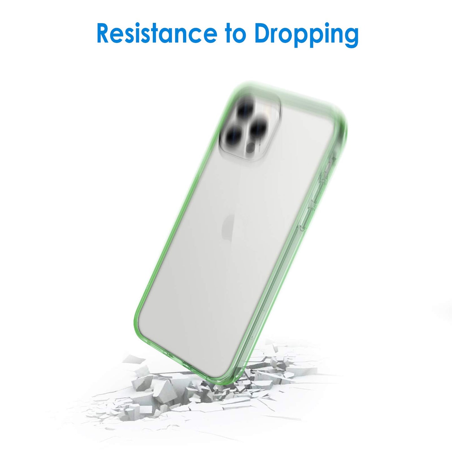 JETech Case for iPhone 12/12 Pro 6.1-Inch, Non-Yellowing Shockproof Phone Bumper Cover, Anti-Scratch Clear Back (HD Clear)