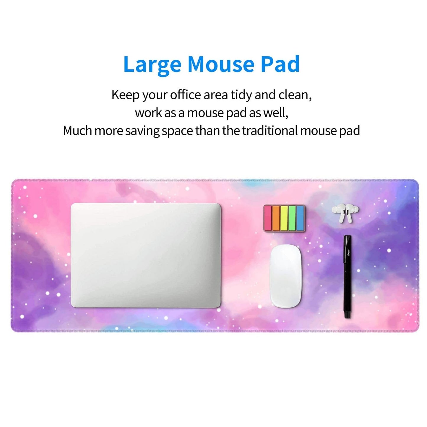 Japanese Mouse Pad, Large Japanese Desk Mat, XL Anime Gaming Keyboard Mat, Non-Slip Rubber Base, Big Extended Desk Protector for Home Office, 31.5”x11.8”