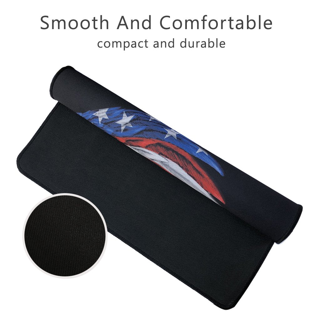 XXL Professional Large Mouse Pad & Computer Game Mouse Mat (35.4x15.7x0.1IN, Map) (90 * 40 Map)