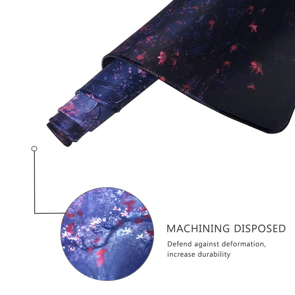 XXL Professional Large Mouse Pad & Computer Game Mouse Mat (35.4x15.7x0.1IN, Map) (90 * 40 Map)