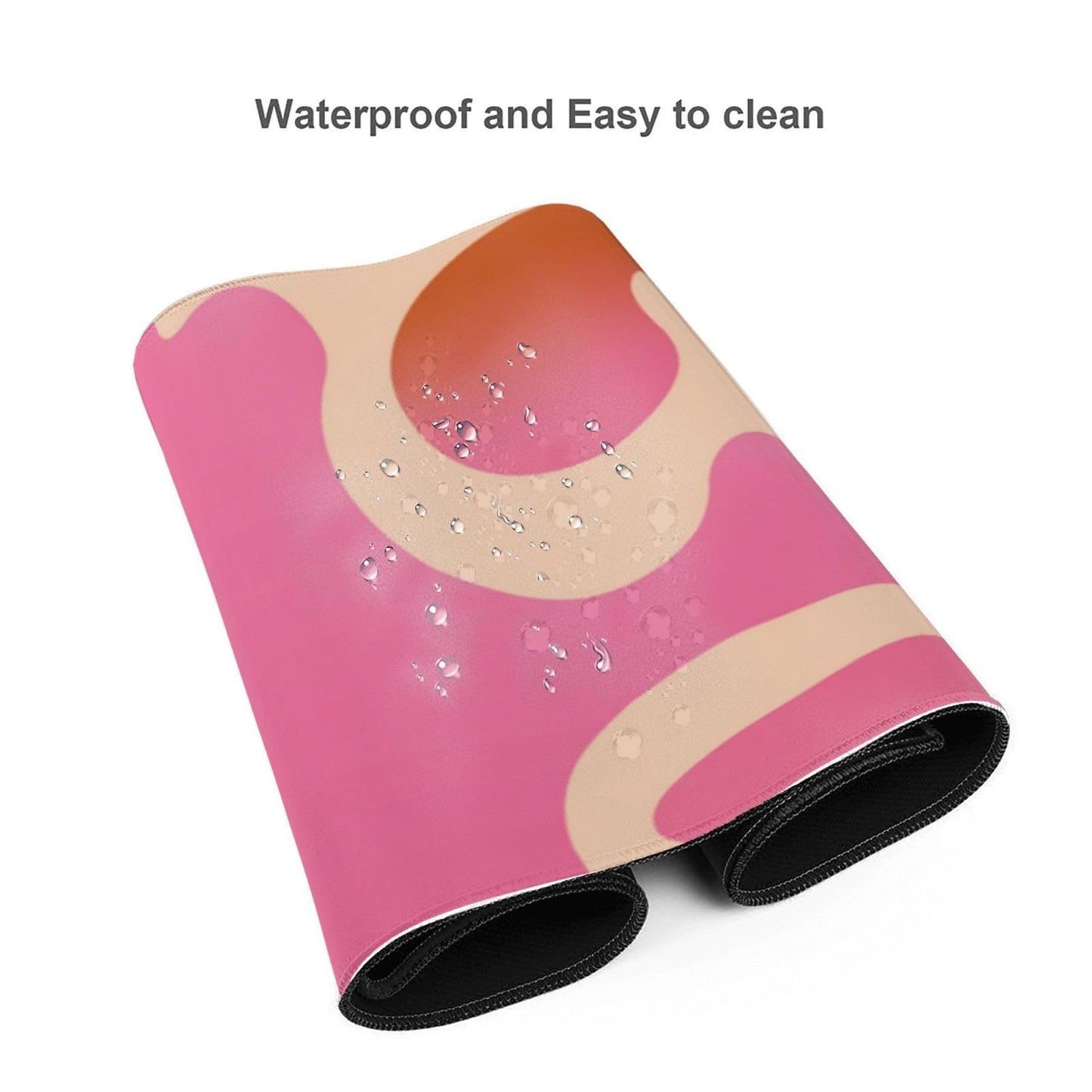 Japanese Mouse Pad, Large Japanese Desk Mat, XL Anime Gaming Keyboard Mat, Non-Slip Rubber Base, Big Extended Desk Protector for Home Office, 31.5”x11.8”