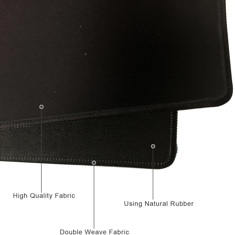 XXL Professional Large Mouse Pad & Computer Game Mouse Mat (35.4x15.7x0.1IN, Map) (90 * 40 Map)