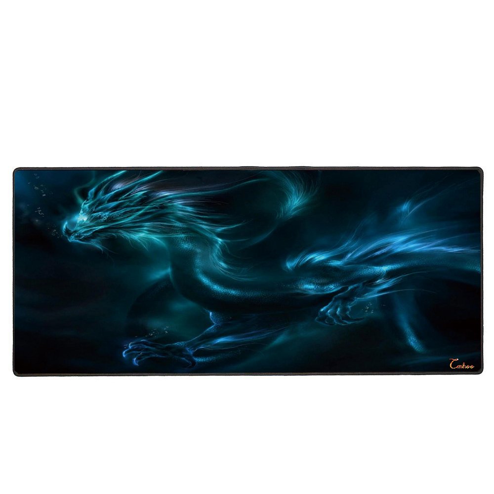 XXL Professional Large Mouse Pad & Computer Game Mouse Mat (35.4x15.7x0.1IN, Map) (90 * 40 Map)