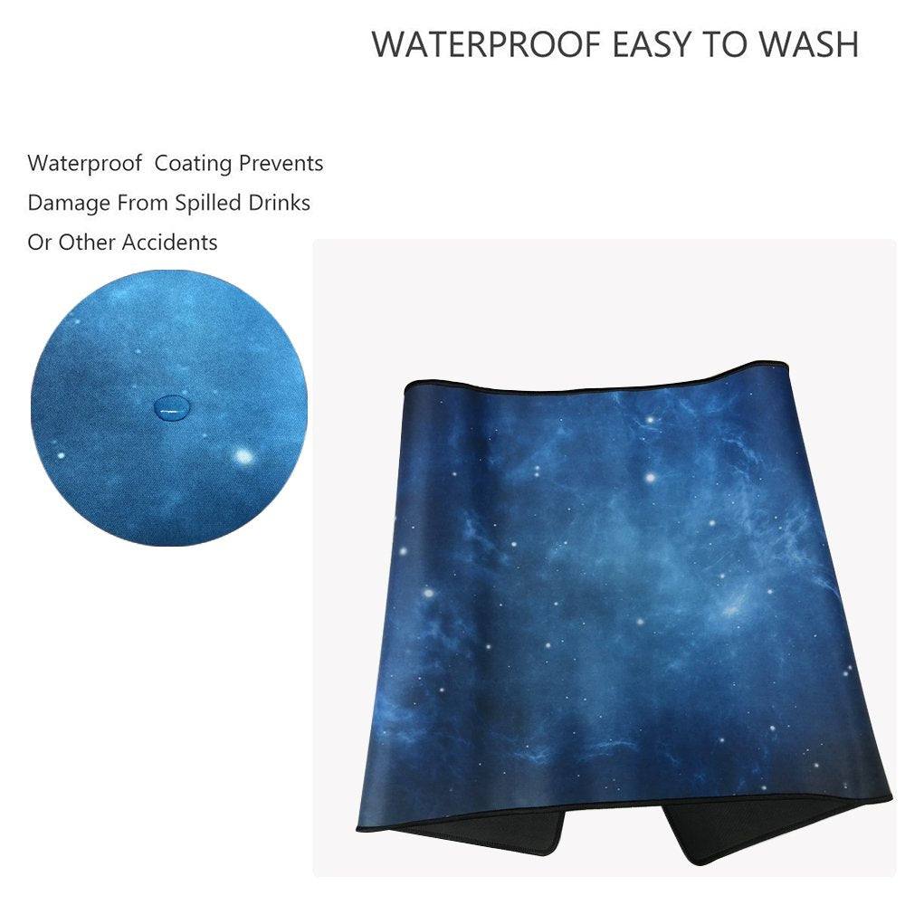 XXL Professional Large Mouse Pad & Computer Game Mouse Mat (35.4x15.7x0.1IN, Map) (90 * 40 Map)