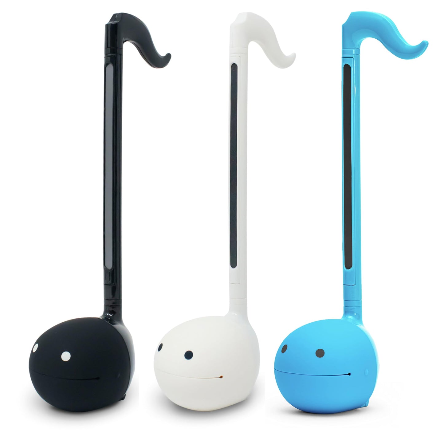Otamatone Japanese Electronic Musical Instrument Portable Music Synthesizer from Japan by Maywa Denki Studio Award Winning, Educational Fun Gift for Children, Teens & Adults - Black