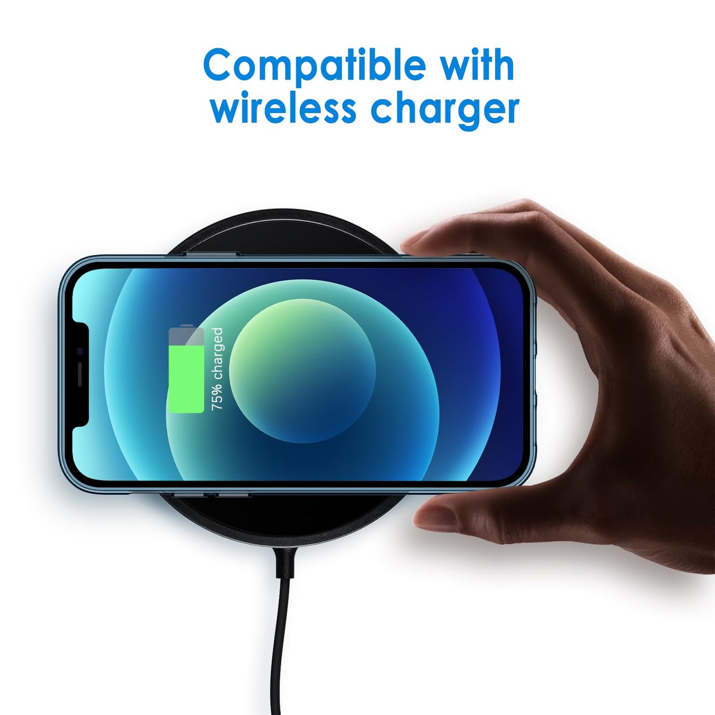 JETech Case for iPhone 12/12 Pro 6.1-Inch, Non-Yellowing Shockproof Phone Bumper Cover, Anti-Scratch Clear Back (HD Clear)