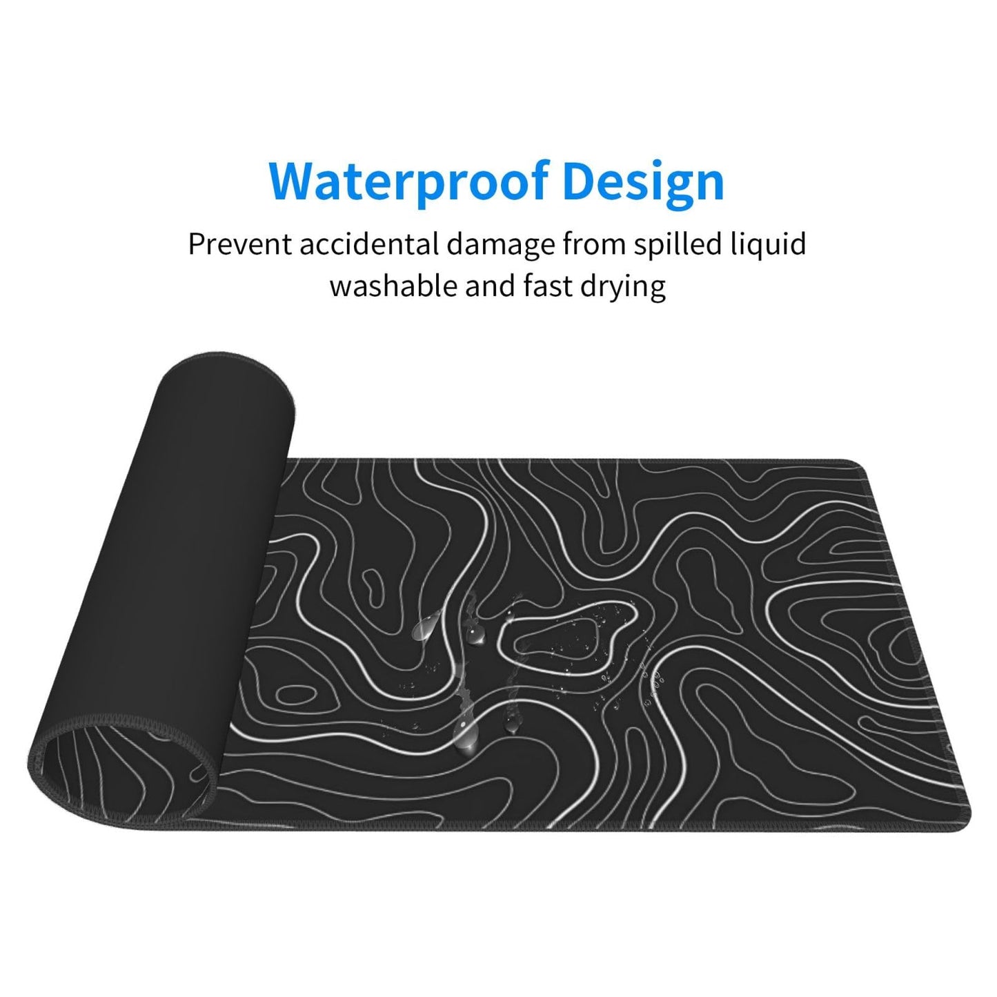 Japanese Mouse Pad, Large Japanese Desk Mat, XL Anime Gaming Keyboard Mat, Non-Slip Rubber Base, Big Extended Desk Protector for Home Office, 31.5”x11.8”