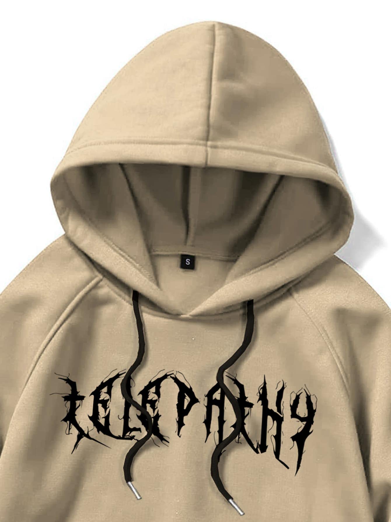 Floerns Men's Graphic Print Long Sleeve Drawstring Hoodie Pullover Sweatshirt