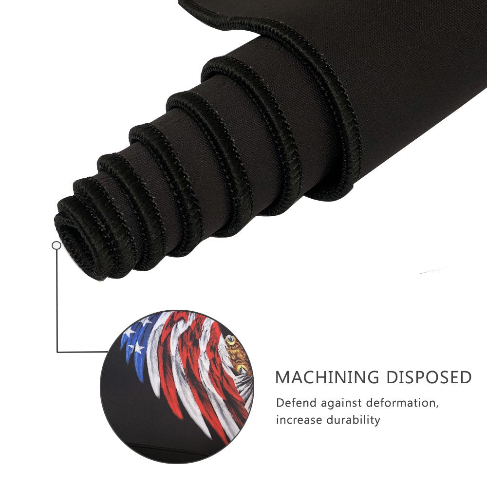 XXL Professional Large Mouse Pad & Computer Game Mouse Mat (35.4x15.7x0.1IN, Map) (90 * 40 Map)