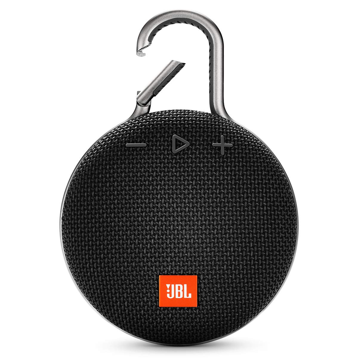 JBL Clip 3, Black - Waterproof, Durable & Portable Bluetooth Speaker - Up to 10 Hours of Play - Includes Noise-Cancelling Speakerphone & Wireless Streaming