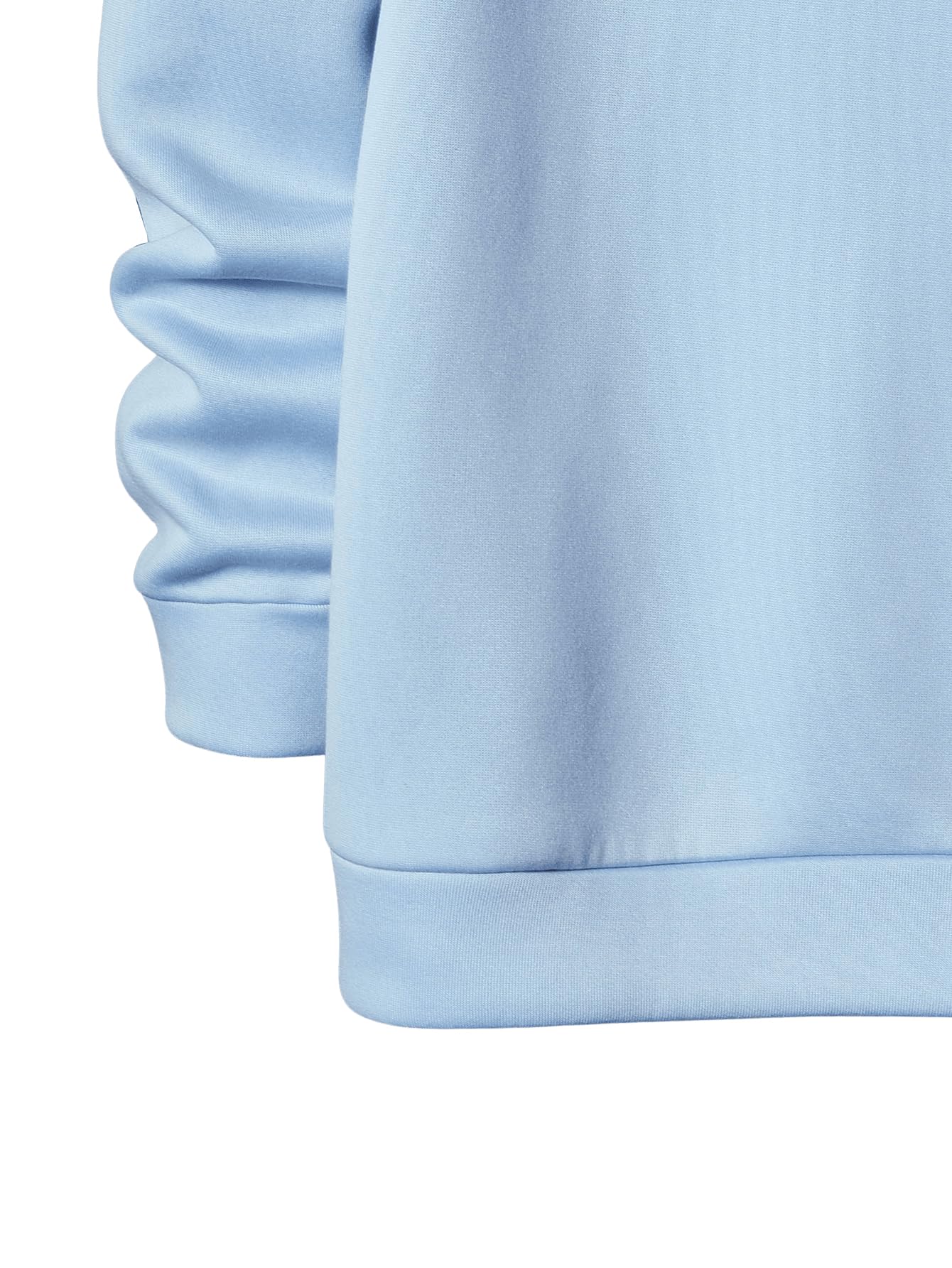 Floerns Men's Graphic Print Long Sleeve Drawstring Hoodie Pullover Sweatshirt