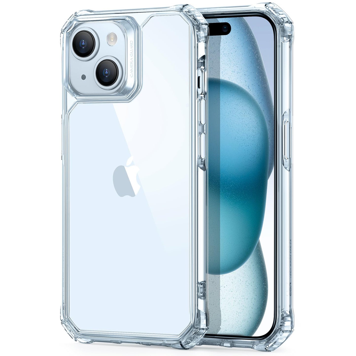 ESR Air Armor Case, Compatible with iPhone 13 Pro Max Case, Military-Grade Drop Protection, Shock-Absorbing Corners, Yellowing-Resistant Hard Back, Scratch Resistant, Clear